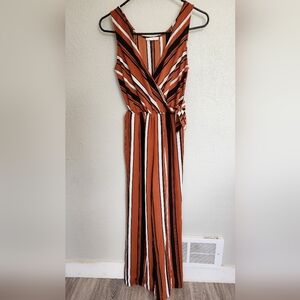 Rust Colored Flowy Jumper Small